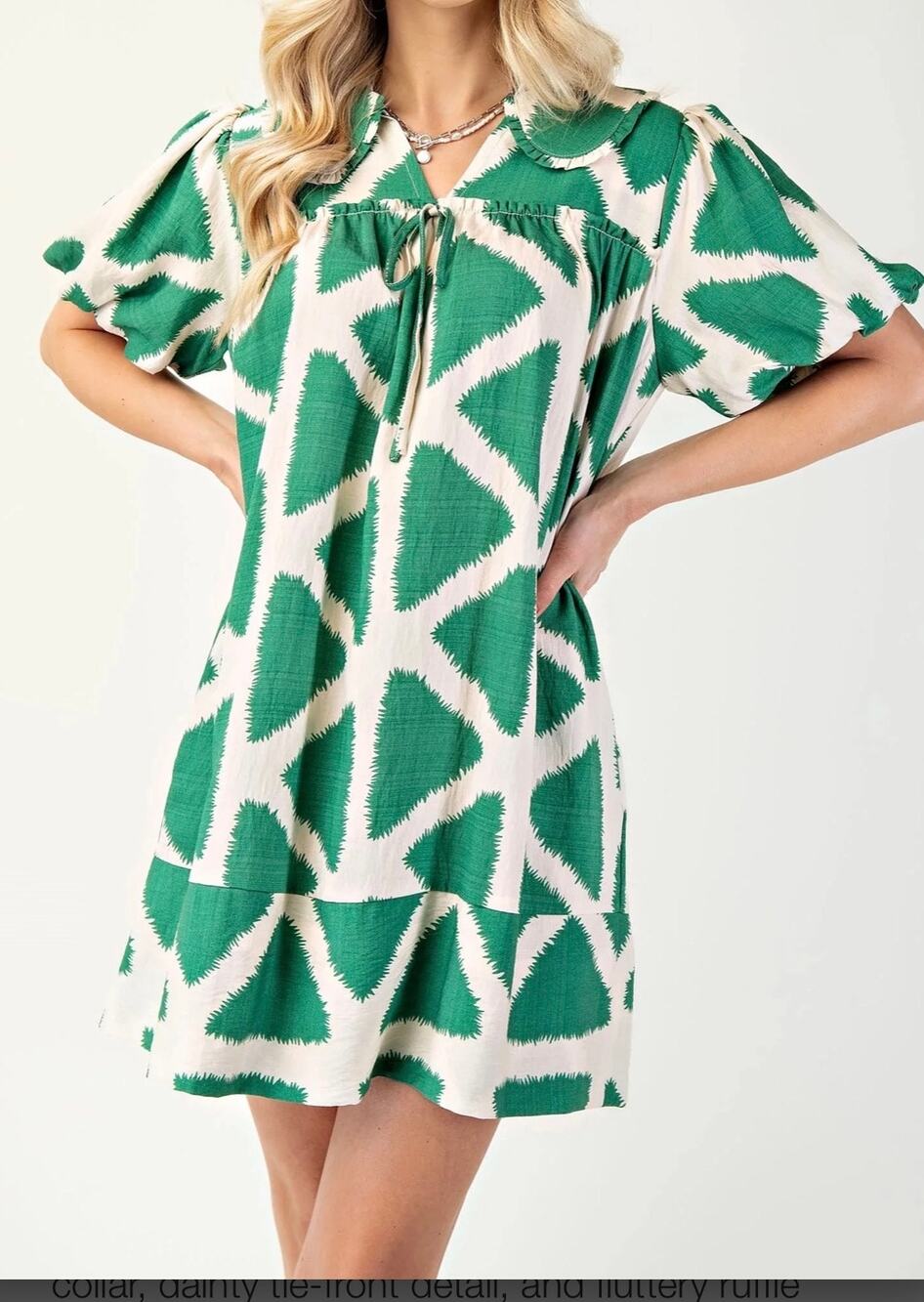 Peter Pan Collar Dress